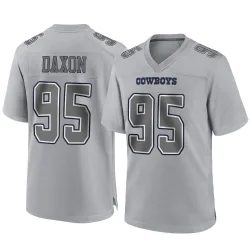 Men's Denzel Daxon Dallas Cowboys No.95 Game Atmosphere Fashion Jersey - Gray