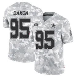 Men's Denzel Daxon Dallas Cowboys No.95 Limited 2024 Salute to Service Jersey - Arctic Camo