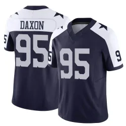 Men's Denzel Daxon Dallas Cowboys No.95 Limited Alternate Vapor F.U.S.E. Jersey - Navy