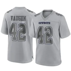 Men's Deuce Vaughn Dallas Cowboys No.42 Game Atmosphere Fashion Jersey - Gray