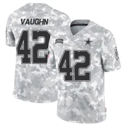 Men's Deuce Vaughn Dallas Cowboys No.42 Limited 2024 Salute to Service Jersey - Arctic Camo
