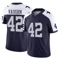 Men's Deuce Vaughn Dallas Cowboys No.42 Limited Alternate Vapor F.U.S.E. Jersey - Navy