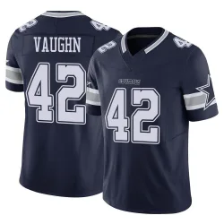 Men's Deuce Vaughn Dallas Cowboys No.42 Limited Vapor F.U.S.E. Jersey - Navy