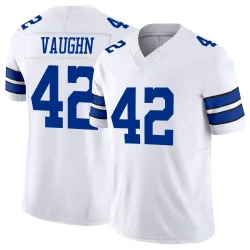 Men's Deuce Vaughn Dallas Cowboys No.42 Limited Vapor F.U.S.E. Jersey - White