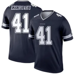 Men's Donovan Ezeiruaku Dallas Cowboys No.41 Legend Jersey - Navy