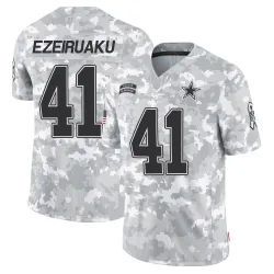 Men's Donovan Ezeiruaku Dallas Cowboys No.41 Limited 2024 Salute to Service Jersey - Arctic Camo