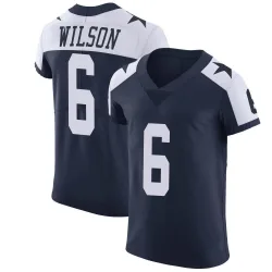 Men's Donovan Wilson Dallas Cowboys No.6 Elite Alternate Vapor Untouchable Jersey - Navy