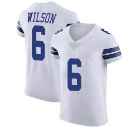 Men's Donovan Wilson Dallas Cowboys No.6 Elite Vapor Untouchable Jersey - White