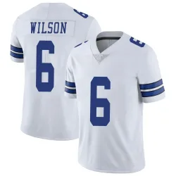 Men's Donovan Wilson Dallas Cowboys No.6 Limited Vapor Untouchable Jersey - White
