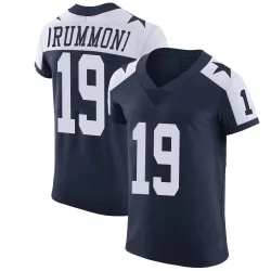 Men's Dontario Drummond Dallas Cowboys No.19 Elite Alternate Vapor Untouchable Jersey - Navy