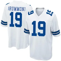 Men's Dontario Drummond Dallas Cowboys No.19 Game Jersey - White