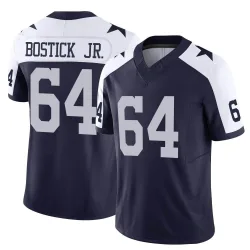 Men's Earl Bostick Jr. Dallas Cowboys No.64 Limited Alternate Vapor F.U.S.E. Jersey - Navy