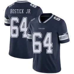 Men's Earl Bostick Jr. Dallas Cowboys No.64 Limited Team Color Vapor Untouchable Jersey - Navy