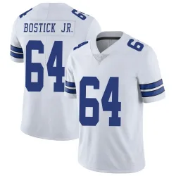Men's Earl Bostick Jr. Dallas Cowboys No.64 Limited Vapor Untouchable Jersey - White