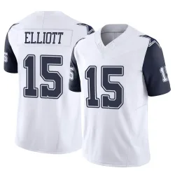 Men's Ezekiel Elliott Dallas Cowboys No.15 Limited 2nd Alternate Vapor F.U.S.E. Jersey - White
