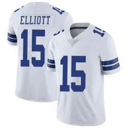Men's Ezekiel Elliott Dallas Cowboys No.15 Limited Vapor Untouchable Jersey - White