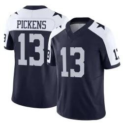 Men's George Pickens Dallas Cowboys No.13 Limited Alternate Vapor F.U.S.E. Jersey - Navy