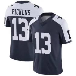 Men's George Pickens Dallas Cowboys No.13 Limited Alternate Vapor Untouchable Jersey - Navy