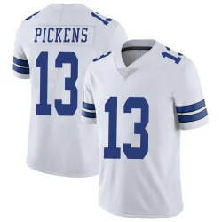 Men's George Pickens Dallas Cowboys No.13 Limited Vapor Untouchable Jersey - White