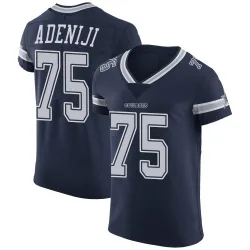 Men's Hakeem Adeniji Dallas Cowboys No.75 Elite Team Color Vapor Untouchable Jersey - Navy