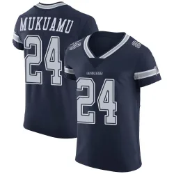 Men's Israel Mukuamu Dallas Cowboys No.24 Elite Team Color Vapor Untouchable Jersey - Navy