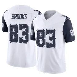 Men's Jalen Brooks Dallas Cowboys No.83 Limited 2nd Alternate Vapor F.U.S.E. Jersey - White