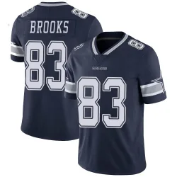 Men's Jalen Brooks Dallas Cowboys No.83 Limited Team Color Vapor Untouchable Jersey - Navy