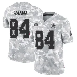 Men's James Hanna Dallas Cowboys No.84 Limited 2024 Salute to Service Jersey - Arctic Camo