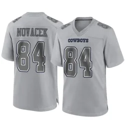 Men's Jay Novacek Dallas Cowboys No.84 Game Atmosphere Fashion Jersey - Gray