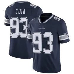 Men's Jay Toia Dallas Cowboys No.93 Limited Team Color Vapor Untouchable Jersey - Navy