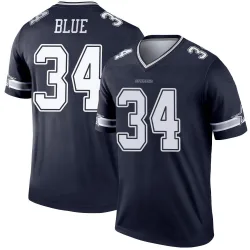 Men's Jaydon Blue Dallas Cowboys No.34 Legend Jersey - Navy