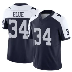 Men's Jaydon Blue Dallas Cowboys No.34 Limited Alternate Vapor F.U.S.E. Jersey - Navy