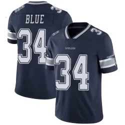 Men's Jaydon Blue Dallas Cowboys No.34 Limited Team Color Vapor Untouchable Jersey - Navy