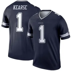 Men's Jayron Kearse Dallas Cowboys No.1 Legend Jersey - Navy