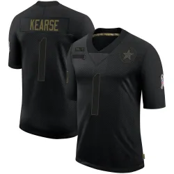 Men's Jayron Kearse Dallas Cowboys No.1 Limited 2020 Salute To Service Jersey - Black