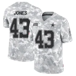 Men's Joe Jones Dallas Cowboys No.43 Limited 2024 Salute to Service Jersey - Arctic Camo
