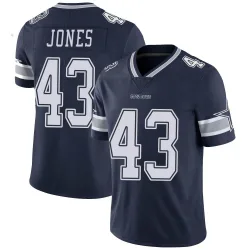 Men's Joe Jones Dallas Cowboys No.43 Limited Team Color Vapor Untouchable Jersey - Navy