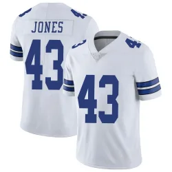 Men's Joe Jones Dallas Cowboys No.43 Limited Vapor Untouchable Jersey - White