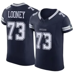 Men's Joe Looney Dallas Cowboys No.73 Elite Vapor F.U.S.E. Jersey - Navy