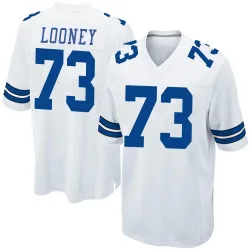 Men's Joe Looney Dallas Cowboys No.73 Game Jersey - White