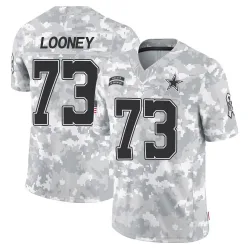 Men's Joe Looney Dallas Cowboys No.73 Limited 2024 Salute to Service Jersey - Arctic Camo