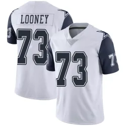 Men's Joe Looney Dallas Cowboys No.73 Limited Color Rush Vapor Untouchable Jersey - White