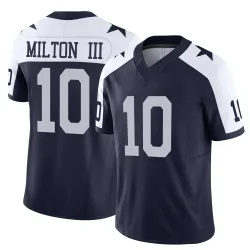Men's Joe Milton III Dallas Cowboys No.10 Limited Alternate Vapor F.U.S.E. Jersey - Navy