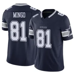 Men's Jonathan Mingo Dallas Cowboys No.81 Limited Vapor F.U.S.E. Jersey - Navy