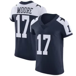 Men's Kellen Moore Dallas Cowboys No.17 Elite Alternate Vapor Untouchable Jersey - Navy