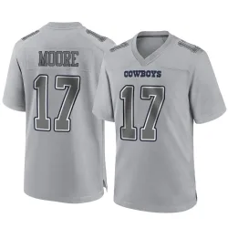 Men's Kellen Moore Dallas Cowboys No.17 Game Atmosphere Fashion Jersey - Gray