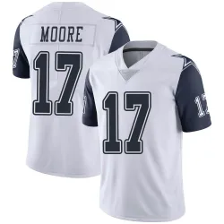 Men's Kellen Moore Dallas Cowboys No.17 Limited Color Rush Vapor Untouchable Jersey - White