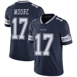 Men's Kellen Moore Dallas Cowboys No.17 Limited Team Color Vapor Untouchable Jersey - Navy