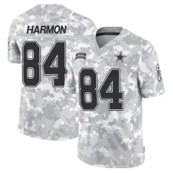 Men's Kelvin Harmon Dallas Cowboys No.84 Limited 2024 Salute to Service Jersey - Arctic Camo