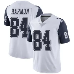 Men's Kelvin Harmon Dallas Cowboys No.84 Limited Color Rush Vapor Untouchable Jersey - White